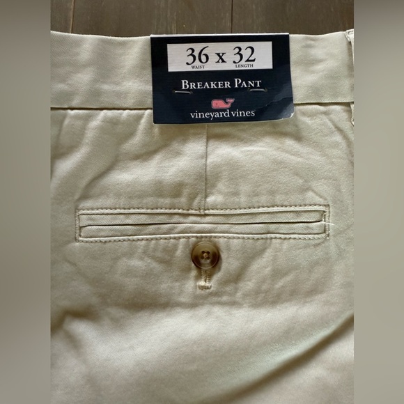 NWT • Vineyard Vines Men’s Breaker Pant Stone 36 x 32 - Picture 7 of 10